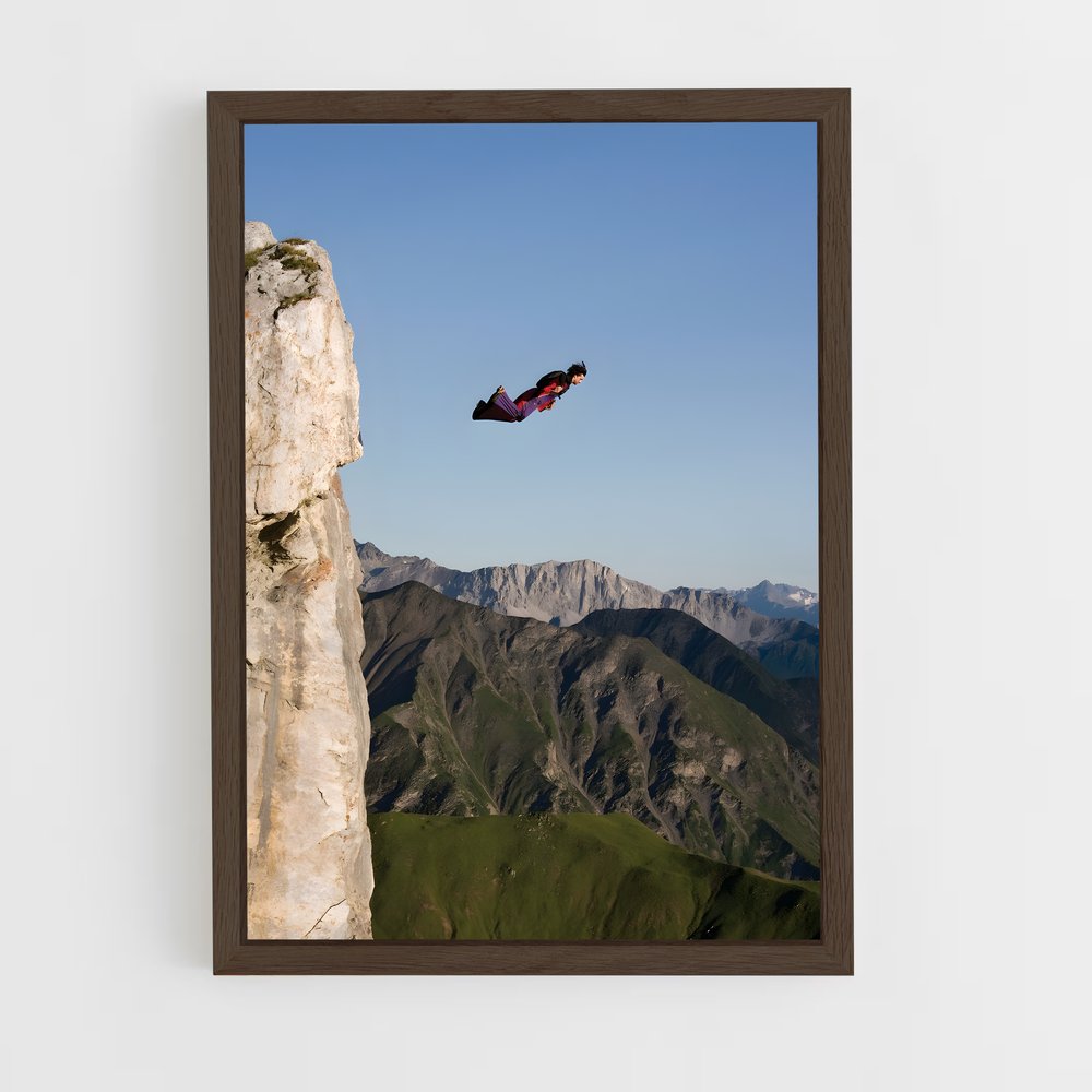 Poster L'Art du Vertige – affiche Vol en wingsuit (vue 5)
